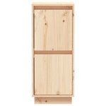 vidaXL Buffets 2 Pièces 31 5x34x75 cm Bois massif de pin