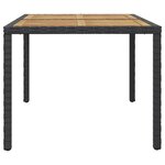 vidaXL Mobilier à dîner de jardin 7 Pièces avec coussins Résine tressée