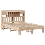 vidaXL Cadre de lit sans matelas 160x200 cm bois massif de pin