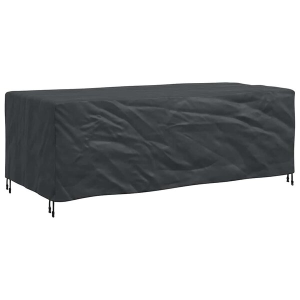 vidaXL Housse pour mobilier d'extérieur Noir 220 x 110 x 70 cm 420D