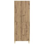 vidaXL Ensemble de Meubles 2 Pièces 66 x 34 5 x 90 cm Bois d'ingénierie