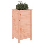vidaXL Jardinière 40x40x78 cm bois massif douglas
