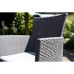 Keter Chaise à manger de jardin Iowa graphite 215526