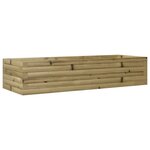 vidaXL Jardinière 110x40x23 cm bois de pin imprégné