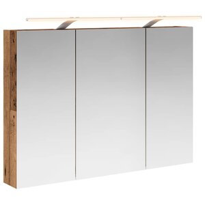vidaXL Armoire Miroir de Salle de Bain Bois ancien 100 x 14 5 x 70 cm