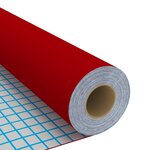 vidaXL Films autoadhésifs pour meubles 2 Pièces Rouge 500x90 cm PVC