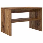 vidaXL Meuble TV Bois ancien 60 x 35 x 40 cm Bois d'ingénierie