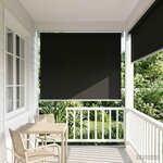 vidaXL Store enrouleur Protection UV Anthracite 100 x 140 cm Polyester