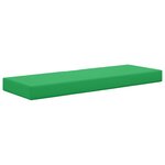 vidaXL Coussin de Siège d'Extérieur Vert 111 5 x 40 x 8 cm