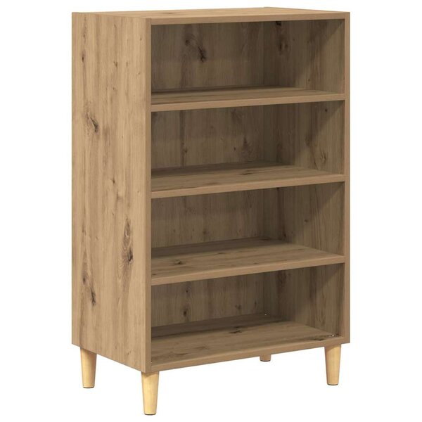 vidaXL Buffet Chêne artisanal 57 x 35 x 89.5 cm Bois d'ingénierie