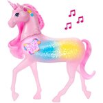 Mattel JCP78 - Barbie-Licorne SonseEt Lumières
