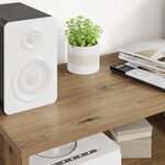 vidaXL Meuble TV Chêne artisanal 80 x 35 x 40 cm Bois d'ingénierie