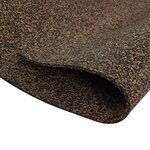 vidaXL Rouleau de liège en caoutchouc 100x200 cm 5 mm