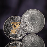 Monnaie QUEEN GAMBIT Chess Battle 3 Oz Argent 7$ Niue 2026 (PRÉCOMMANDE)