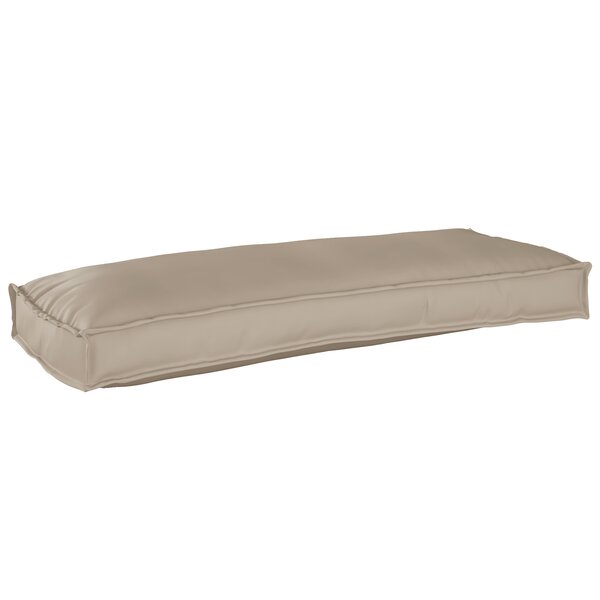 vidaXL Coussin de palette pour banc taupe 100x40x8 cm en tissu Oxford
