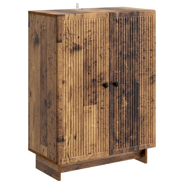 vidaXL Buffet Bois ancien 66 x 34 5 x 90 cm Bois d'ingénierie