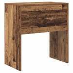 vidaXL Bureau Bois ancien 70 x 40 x 76 cm Bois d'ingénierie