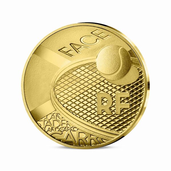 Roland Garros  Monnaie de 20€ 1/10 Oz Or