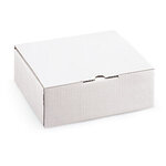 Boîte postale carton blanche avec calage mousse rajapack'mousse 12 5x10x5 cm (lot de 50)