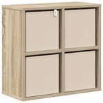 vidaXL Buffet Chêne Sonoma 49 5 x 22 x 47 cm