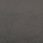 vidaXL Têtes de lit 4 Pièces Gris foncé 80x5x78/88 cm Velours