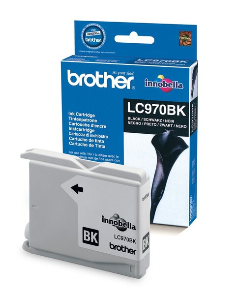 Cartouche d'encre brother lc970bk (noir)