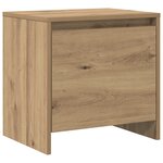 vidaXL Cabinet de chevet chêne artisanal 45 x 34 x 44.5 cm