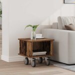 vidaXL Meuble TV Bois ancien 37 x 35 x 35 cm Bois d'ingénierie