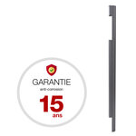 Pied latéral à sceller Gris anthracite RAL 7016 M