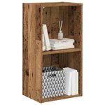 vidaXL Bibliothèque vieux bois 40x30x77 cm bois d'ingénierie