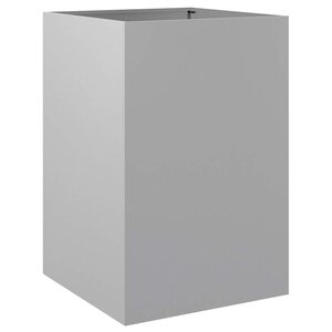 vidaXL Jardinière argenté 52x48x75 cm acier galvanisé