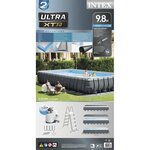 Intex Ensemble de piscine Ultra XTR Frame Rectangulaire 975x488x132 cm