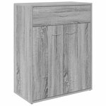 vidaXL Buffet Sonoma gris 60x30x75 cm Bois d'ingénierie