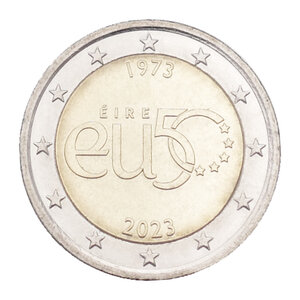 2 euros commémorative Irlande 2023 - Adhésion à l'UE.