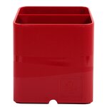 Pot À Crayons Pen-cube Iderama - Rouge Carmin - Exacompta