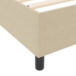 vidaXL Lit avec sommier avec matelas vert clair gris 90x200 cm en tissu en velours côtelé