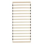 Sommier à lattes 90x200 en bois pin massif lit simple