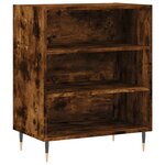 vidaXL Buffet chêne fumé 57x35x70 cm bois d'ingénierie