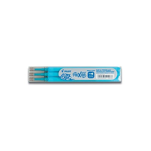 Set de 3 Recharges friXion Point (BLS-FRP5) Turquoise PILOT