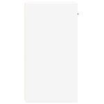 vidaXL Tables de chevet 2 Pièces blanc 35x34x65 cm bois d'ingénierie