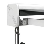 vidaXL Auvent rétractable anthracite 4 5x3 m tissu et aluminium