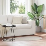 vidaXL Tapis "HUARTE" doux et lavable à poil court Sable 80x150 cm