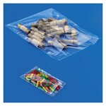 Sachet plastique liassé transparent raja 20 microns 17x22 cm (lot de 1000)