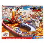 Hot wheels mario kart course chaotique château de bowser