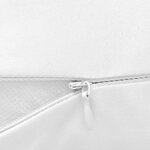 vidaXL Coussin de grossesse 40x170 cm Blanc