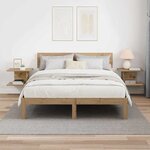 vidaXL Table de chevet 2 Pièces Chêne artisanal 40 x 30 x 25 cm