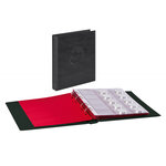 Album Half Penny avec 10 feuilles numismatiques. Couleur - Noir