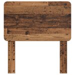vidaXL Tête de lit Bois Ancien 90 cm Bois d'ingénierie