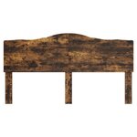 vidaXL Tête de lit Chêne fumé 180 cm Bois d'ingénierie