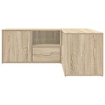 vidaXL Armoire d'angle chêne sonoma 200x40x45 cm bois d’ingénierie